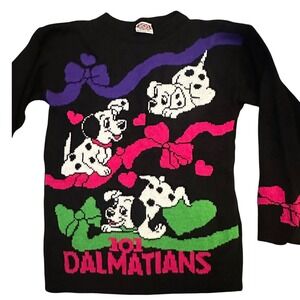 Vintage 101 Dalmatians JetSet sweater, Large 14